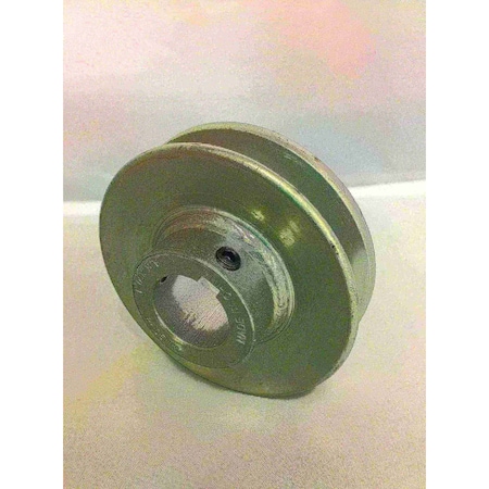Terre Products V-Groove Drive Pulley - 3.5'' Dia. - 1'' Bore - Steel 235010